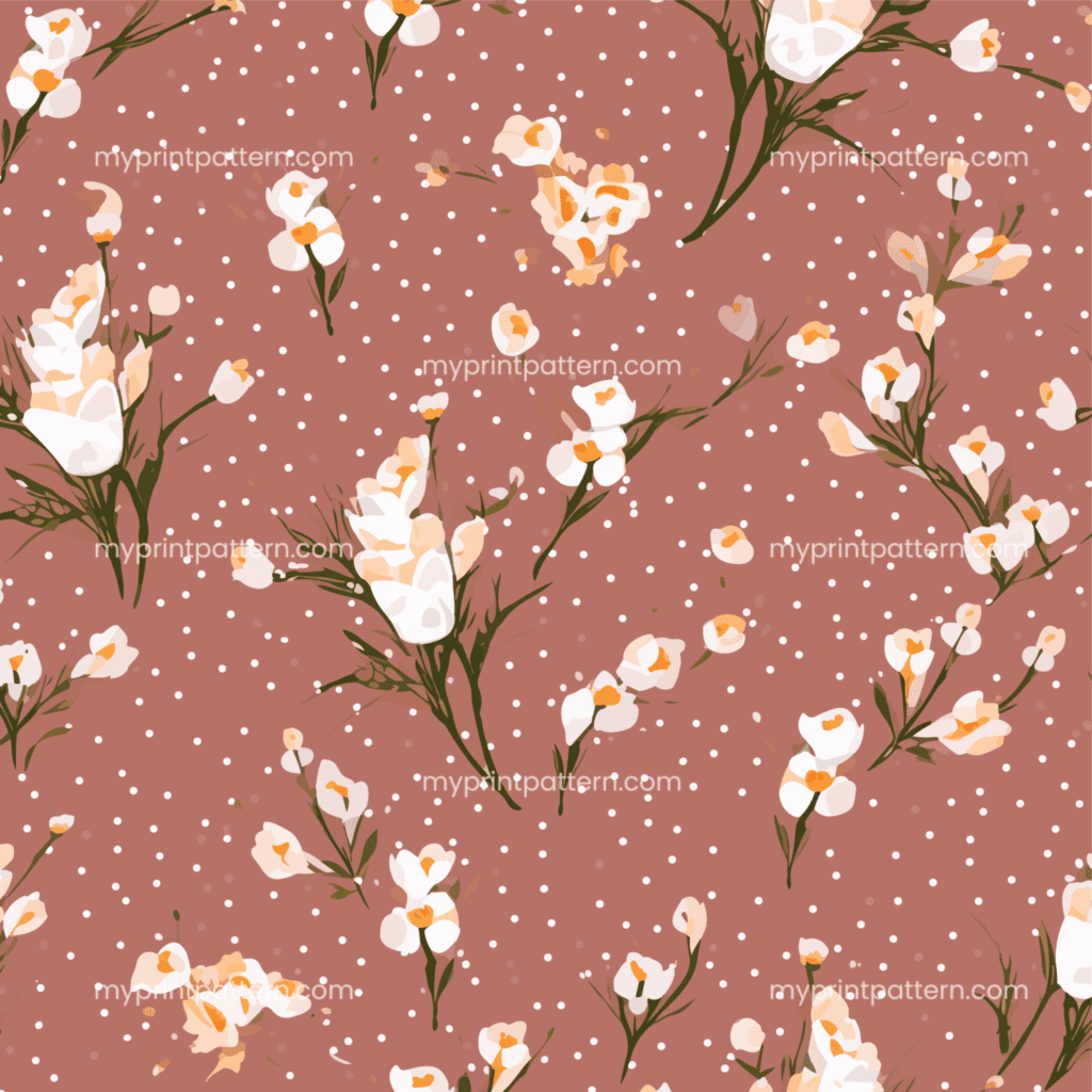 Roms Pattern Romantic Print Patterns - myprintpattern.com